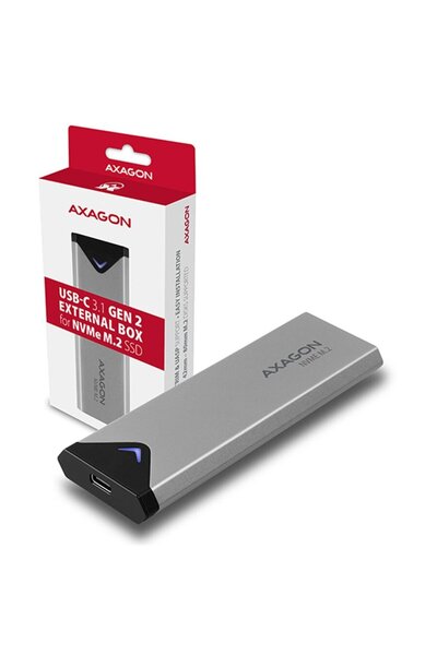 Axagon EEM2-UG2 pentru SSD M.2 NVME la USB Type-C
