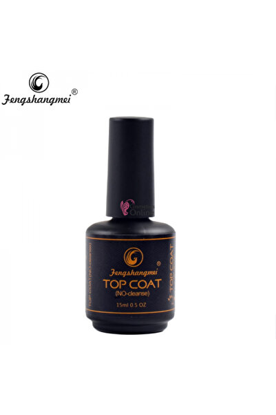 FSM Top Coat UV lucios No Wipe FSM, gel de final fara degresare, 15 ml