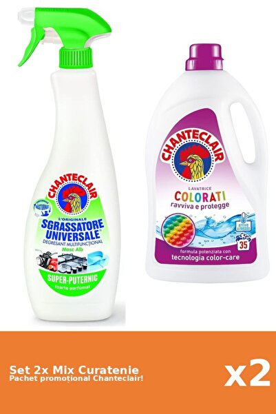 Chanteclair Set 2 Chanteclair Cleaning Mix: Lemon, Color