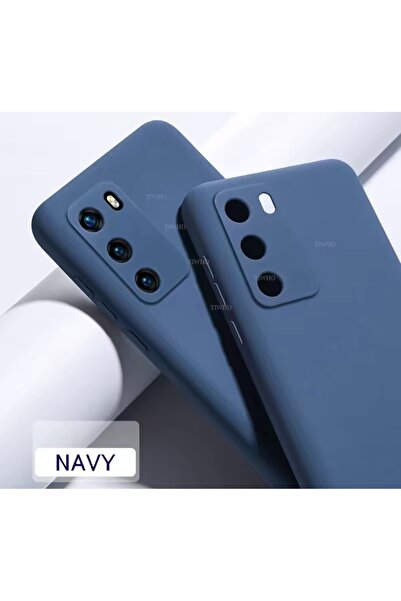 Xiaomi Navy Blue Microfiber Silicone Spacer Case for Pocophone M3 Pro 5G