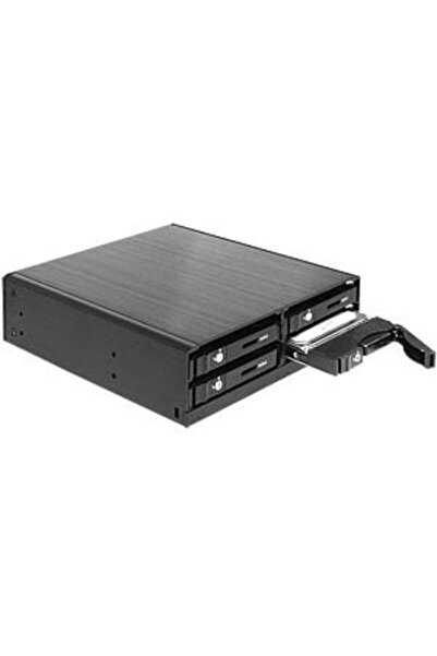 DELOCK Intern HDD SATA 5,25 4xHDD 2.5 negru