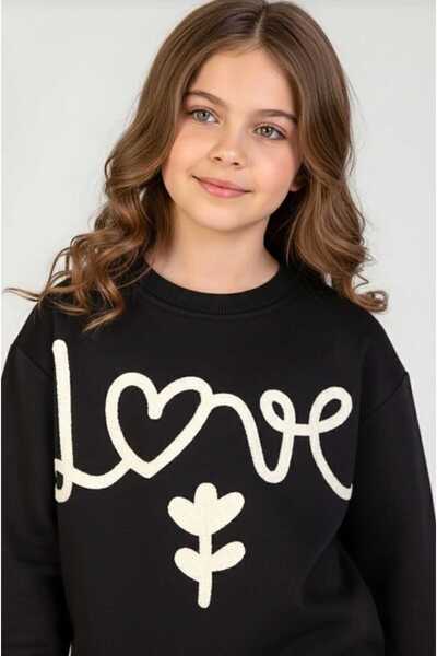 DMB BOYS & GIRLS Mow Kids Girls' Embroidery Detailed Sweatshirt
