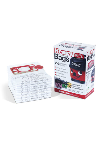 NUMATIC Saci HEPA-flo NVM1CH 9L pentru aspiratoare Henry Hetty Harry 10 buc