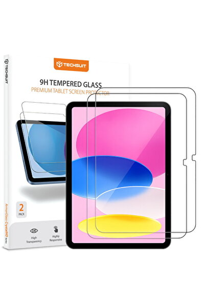 Techsuit Case for iPad 10 (2022) 10.9 / 11 (2025) (set of 2) - ArmorGlass Cry...