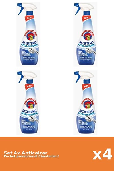 Chanteclair Set 4 Detartrant extra-puternic Chanteclair, 625 ml