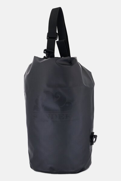 SUNDEK Men Graphics Travel Bag 56 H x38 L x 20 W cm, Slate Grey/Black