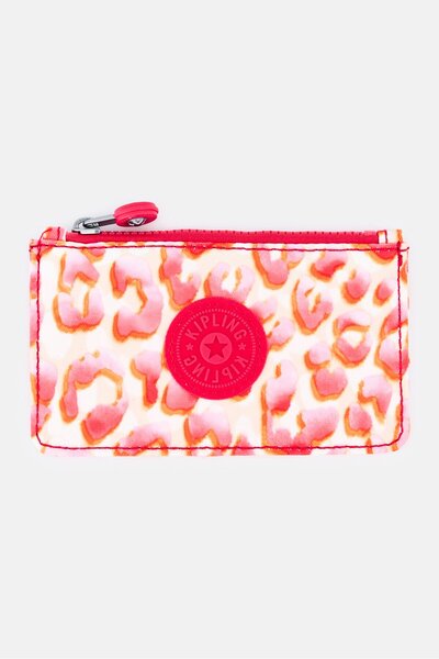 Kipling Women Brand Logo Pouch, Multicolor