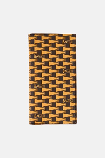 Bally Men Brand Logo Foldable Wallet, Multicolor