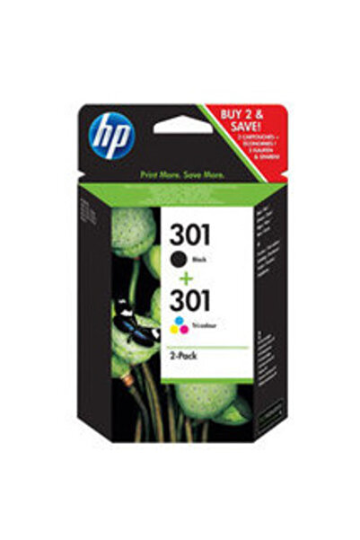 HP Combo-Pack 301 ink 2-pack