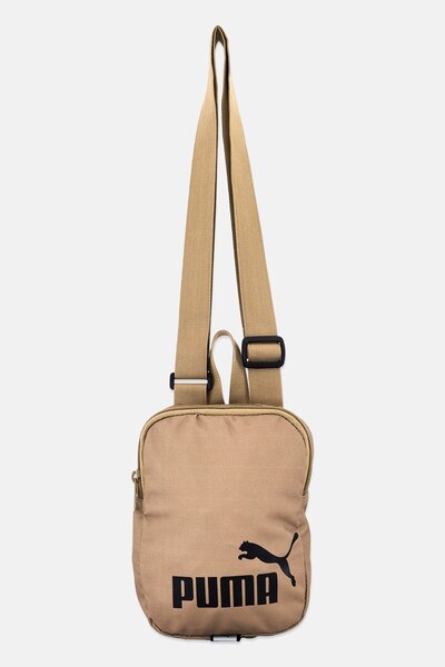 Puma حقيبة كروس بودي رجالية محمولة بشعار ماركة فايز، لون كاكي