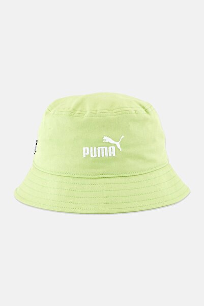 Puma Women Embroiderd Logo Bucket Hat, Pistachio Green