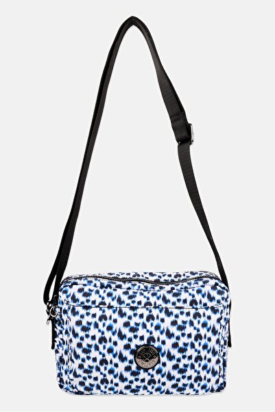 Kipling Women Brand Logo Cross Body Bag With Keyring, Multicolor