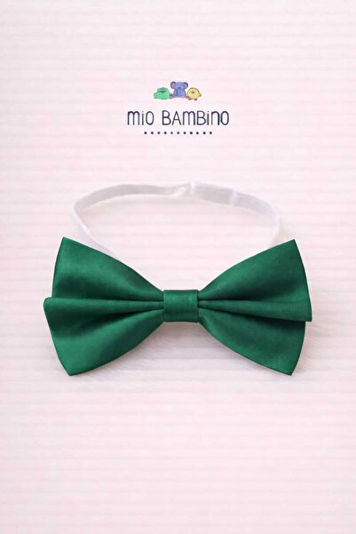 MİO BAMBİNO Adjustable Stylish Satin Kids Bow Tie - Special Occasion & Wedding