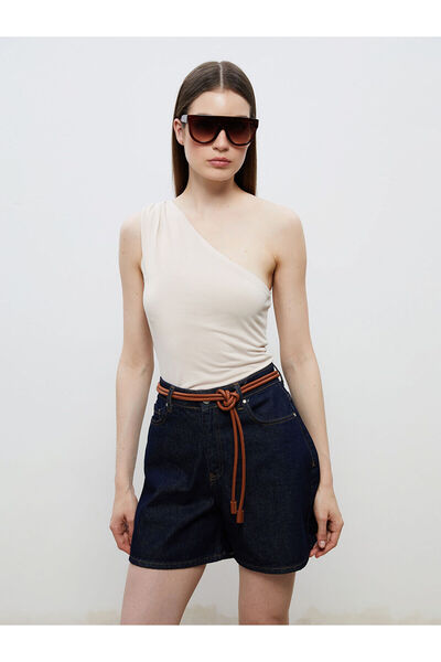 LC Waikiki Özmarka Νέα Σεζόν Μπλούζα με έναν ώμο Modal Mixed