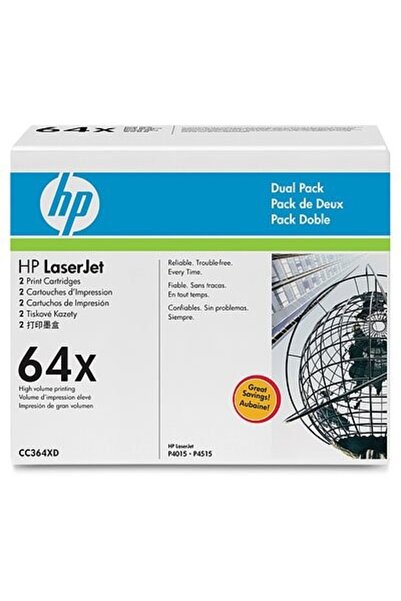 HP Toner Dual Pack CC364XD Negru