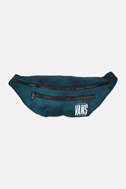Vans Men Brand Logo Ward Fanny Bag, Teal Green