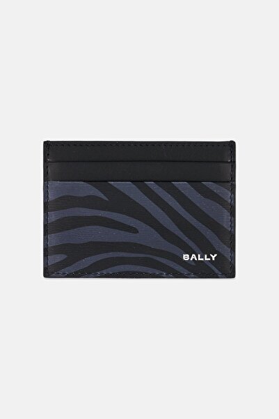 Bally حامل بطاقات بشعار ماركة رجالية، متعدد الألوان