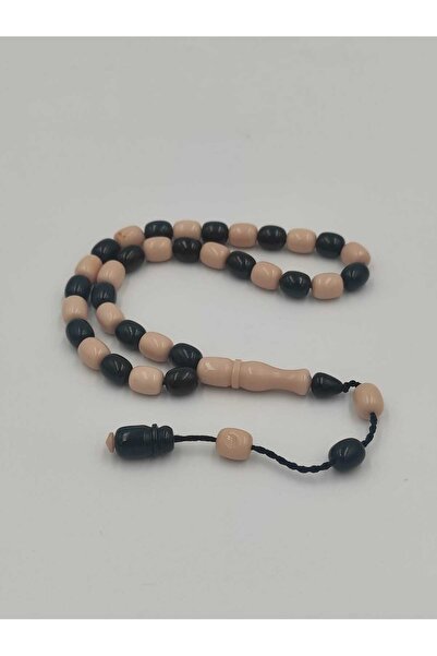 ALTUNTAŞ Master Crafted Catalin Amber Fan-Shaped Praying Beads 6 * 9 mm Capsu...