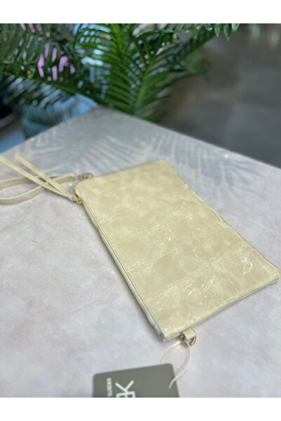 KRISTE BELL - Rugan Portfolio Beige Bag