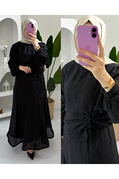 STİLSEN Etegi Volanli Premium Double Set