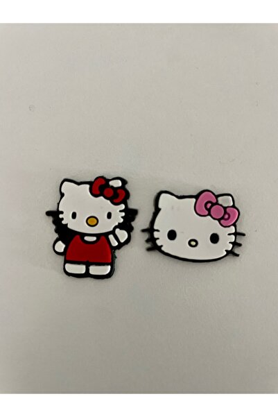 atölye karnaval Hello Kitty   Charm Terlik Süsü 2 ad