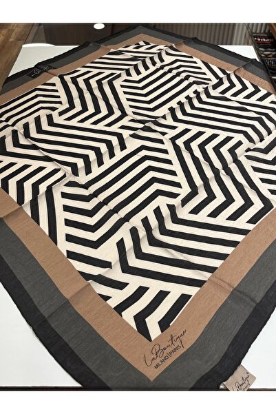 La Boutique Eşarp La Boutique Güz/Yaz Serinliği Desenli Eşarp