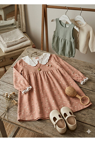 KAYAKİDS Kız bebek elbise Kız çocuk elbise kız kadife elbise