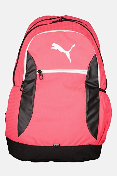 Puma حقيبة ظهر نسائية بشعار ماركة، لون وردي نيو