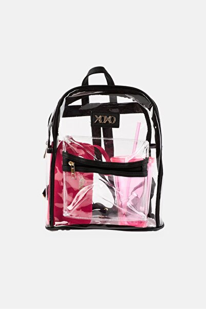 XOXO Women 3 Pieces Backpack With Pouch And Tumbler Set, Multicolor