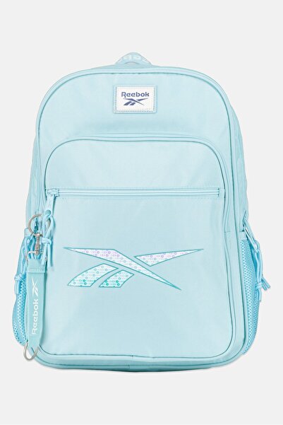Reebok حقيبة ظهر للأطفال الأولاد بشعار ماركة، لون أزرق سماوي