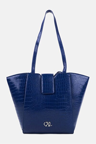 Christian Lacroix Women Brand Logo Tote Bag, Blue