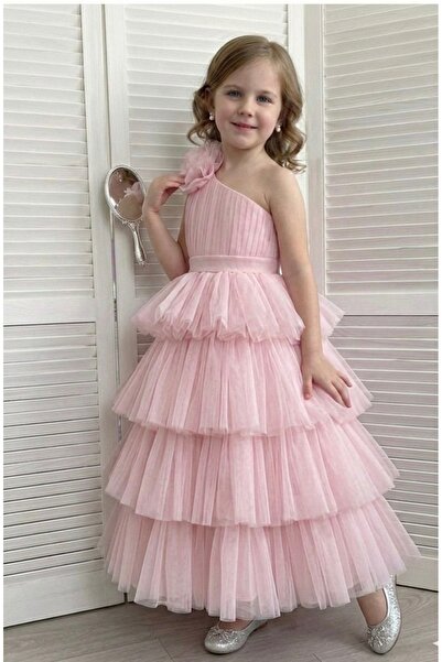 Asel Kids ΣΧΕΔΙΑΣΜΟΣ ΚΟΡΙΤΣΙΣΤΙΚΟΥ ΦΟΡΕΜΑΤΟΣ Τούλι ΜΕ ΔΙΑΚΟΣΜΗΣΗ ΑΝΟΙΧΤΟΥ ΓΙΑΚΑ