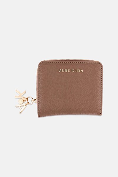 Anne Klein Women Brand Logo Multi Purpose Wallet, Taupe