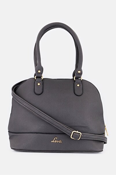 Lavie Women Brand Logo Cross Body Bag, Dark Grey