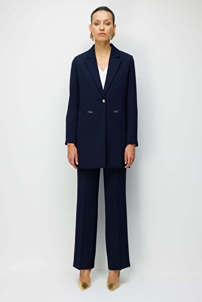 Ekol Yüksek Bel Boru Paça Pantolon