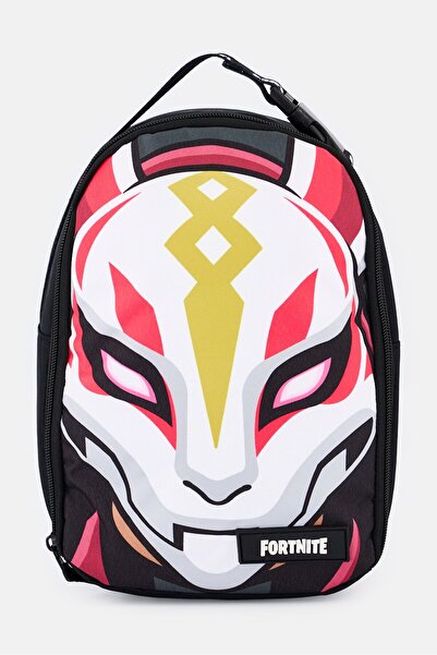 Fortnite Kids Boy Graphic Print Lunch Box Bag, Black
