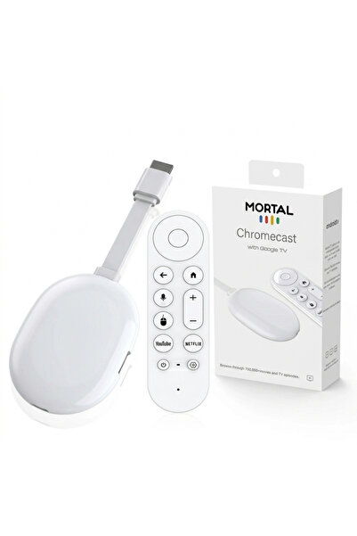 RADOON 4K ANDROİD 14 GOOGLE TV CHROMECAST KUMANDALI TV BOX