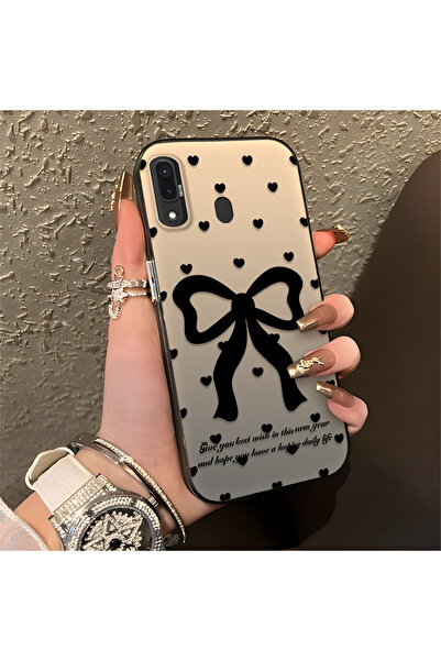 Hontinga حافظة هاتف سامسونج جالاكسي A30 متوافقة مع الحواف السيليكونية الصلبة ...