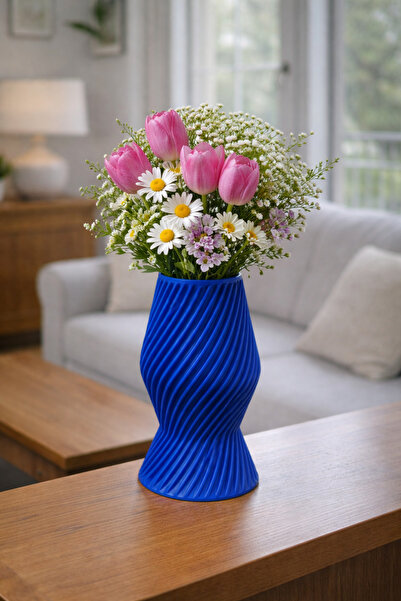 İB GLOBAL Βάζο τρισδιάστατης παραγωγής με εντυπωσιακή εμφάνιση 13 εκ. x 9 εκ.