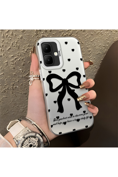 Hontinga حافظة هاتف Infinix Smart 10 متوافقة مع حافة السيليكون الصلبة ومضادة ...