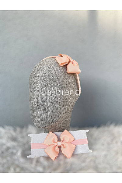 SavBrand Bow-Tie Mom Crown and Bandana Set