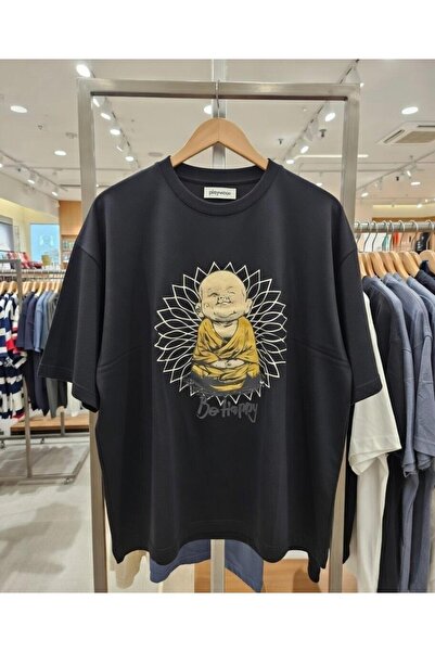 playwear Μπλουζάκι Be Happy με στάμπα, 100% βαμβακερό, κανονική εφαρμογή, με ...