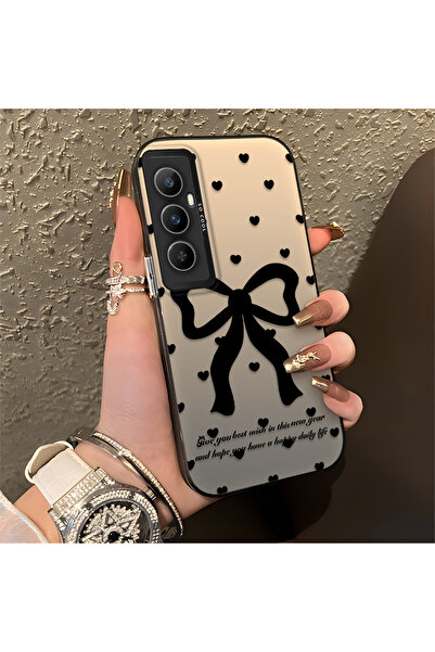 Hontinga حافظة هاتف Realme C65 4G متوافقة مع السيليكون ذات الحواف الصلبة والم...