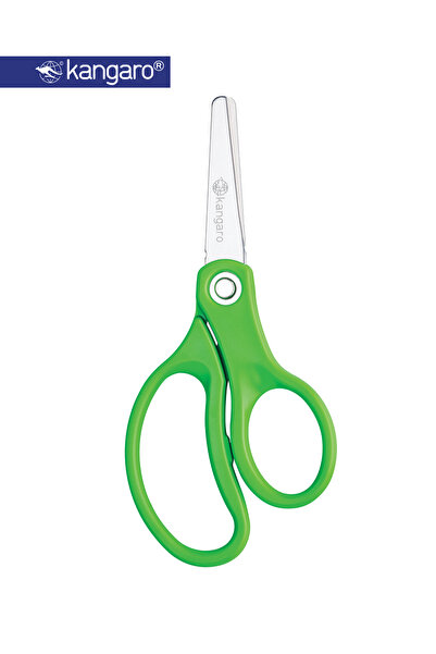 Kangaro Kids Safety Scissors 126mm Round Tip Stainless Steel – 5 Inch