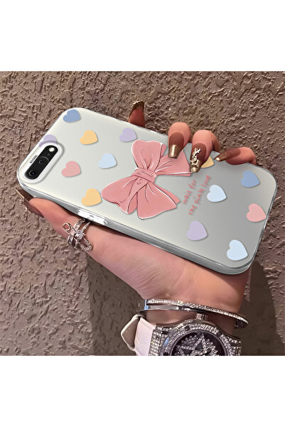 CHICASELUX حافظة هاتف من السيليكون ذات حافة صلبة ومضادة للسقوط على شكل قلب مت...