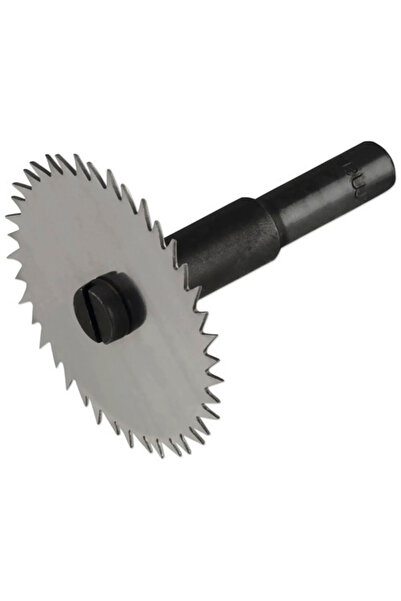 Wolfcraft Wood router with groove disc Ø45x1.5 mm, Ø8 mm clamping