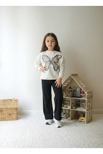 jeliboomkidswear Jeliboom Girls' Tracksuit Set - 2 Thread Fabric