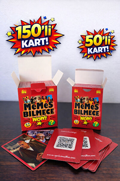 MemesBilmece 2 Li Kutu 50 li kart ve 150 li kart Memes Bilmece DEVAM | Moodun...