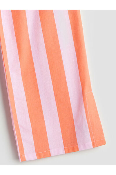 LC Waikiki Pantaloni roz pentru fete cu talie elastică