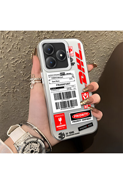 Hontinga حافظة هاتف Realme C63 متوافقة مع الحافة السيليكونية الصلبة والمضادة ...